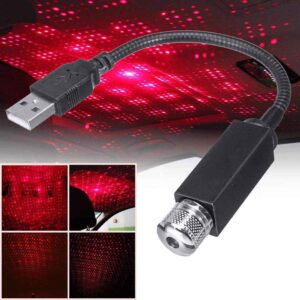 ليزر زينة USB - مصباح LED صغير للسيارة والمنزل